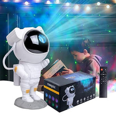 Astro-Astronaut Star Projector Night Light,with Timer,Remote Control and 360°Adjustable Design,Nebula Starry