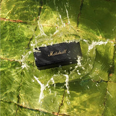 Marshall Emberton II Compact Portable Bluetooth Speaker: Dust- and water-resistant (IP67), 360° sound, 30+ hours of playback