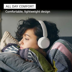 Sony WH-CH520 Up to 50 hours of playback with wireless on-ear Bluetooth headphones with a microphone,