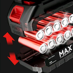 Multifunction Vacuum Cleaner/High Power Car Vacuum Cleaner | Rechargeable Vacuum Cleaner, Lightweight, with Attachments