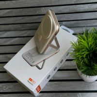 JABOSI Magnetic 15W Wireless Power Bank with Foldable Stand