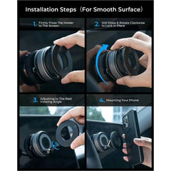 NP-V16 Smart Vacuum Suction Phone Stand