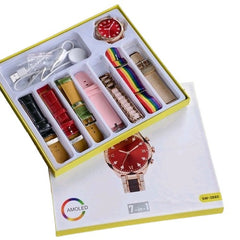 7 In 1 Gen 9 Edition Smartwatch With 7 Awesome Quality Straps