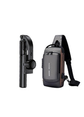 3-in-1 Gimbal Stabilizer & Fashion Sling mini travel bag Combo