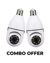 Smart Security , Bulb WiFi Camera Combo