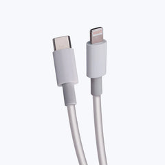 ZEBRONICS TYPE C TO LIGHTING CABLE(LIGHT GREY)