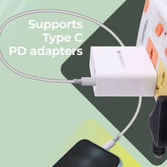 ZEBRONICS TYPE C TO LIGHTING CABLE(LIGHT GREY)