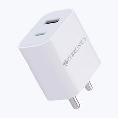 ZEBRONICS - 20W PD | 18W USB MOBILE ADAPTOR