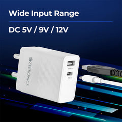 ZEBRONICS -25W | PD | USB MOBILE ADAPTOR