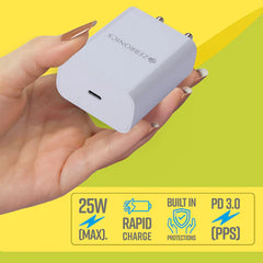 ZEBRONICS -25W | PD 3.0 | PPS