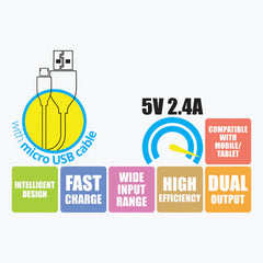 ZEBRONICS 5V ADAPTOR