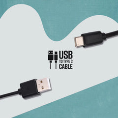 ZEBRONICS POWER BANK - 10000S9 5V | 2A POWERBANK with TYPE C CABLE