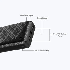 ZEBRONICS POWER BANK -10000mah