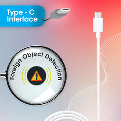 ZEBRONICS - 15W WIRELESS CHARGER Silver | Black