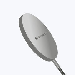 ZEBRONICS - 15W WIRELESS CHARGER Silver | Black