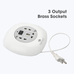 ZEBRONICS - POWER STRIP|1500W|4M|3 Socket