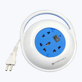 ZEBRONICS - POWER STRIP (GREY) |1500W|4M|3 Socket