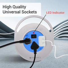 ZEBRONICS - POWER STRIP (GREY) |1500W|4M|3 Socket