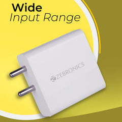 ZEBRONICS - (65W GaN CHARGER) Laptop and Mobile Adapter