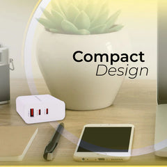 ZEBRONICS - (65W GaN CHARGER) Laptop and Mobile Adapter