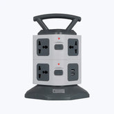 ZEBRONICS - USB POWER STRIP |2500W|2.8M|7 Socket|2USB