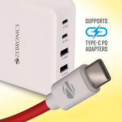 ZEBRONICS TYPE C TO TYPE C CABLE