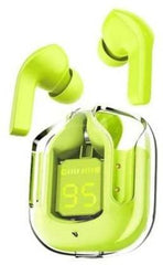Bluetooth Headphones LED Sports Headsets with Display Bluetooth Headset (In-ear, Green)