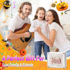 Mint green Kids Portable Bluetooth Wireless Karaoke Speaker—NEWOT