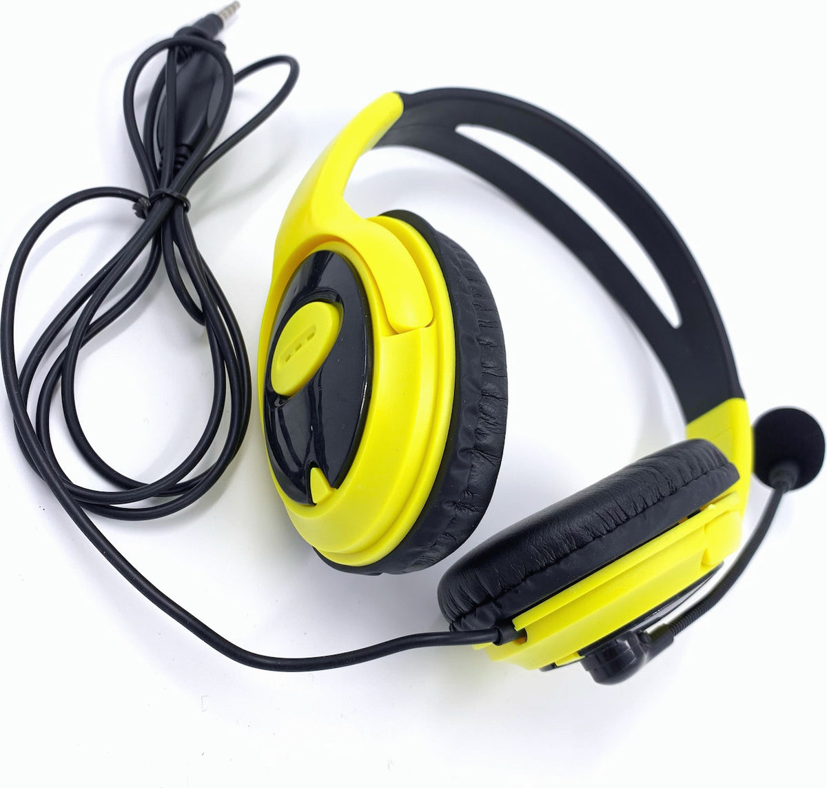 Yellow X34 Gaming Headset (3.5mm) gaming headphones