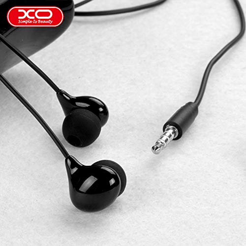 Earphones with the Simple Is Beauty design Headphones Black Earbuds with Mic