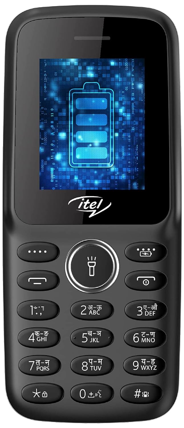 itel it2163s" (black, 4.5cm, 1200mAh, Bluetooth caller, kingtalker,  115x49.5x14.2 mm