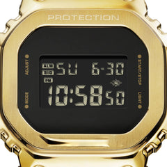 Wisewear - dazzling Elegant Metal Digital Watch in Gold For Men