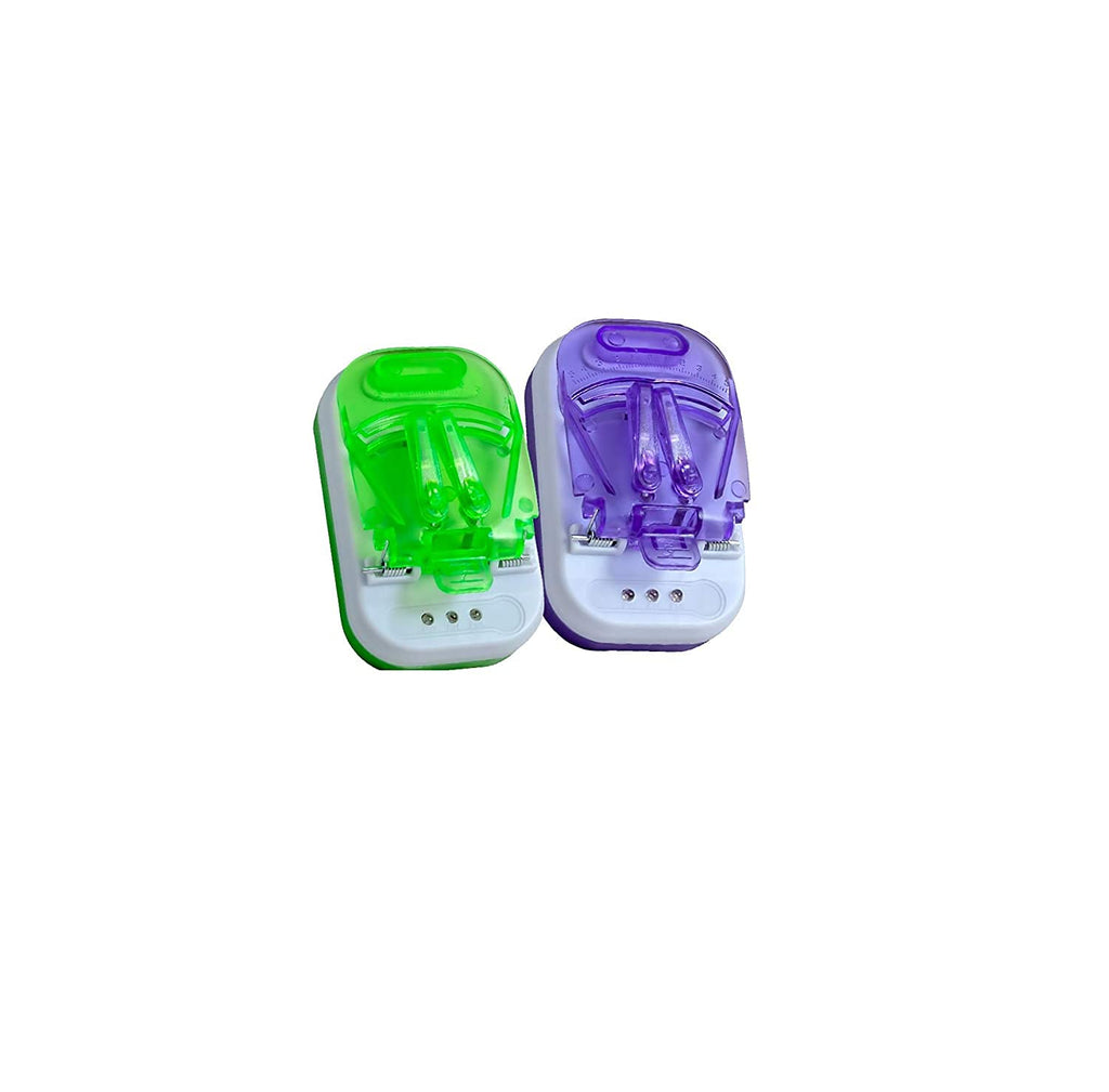 Two-in-one universal Magic Jadoo battery charger featuring three LED lights. Two A Cell Phone Charging