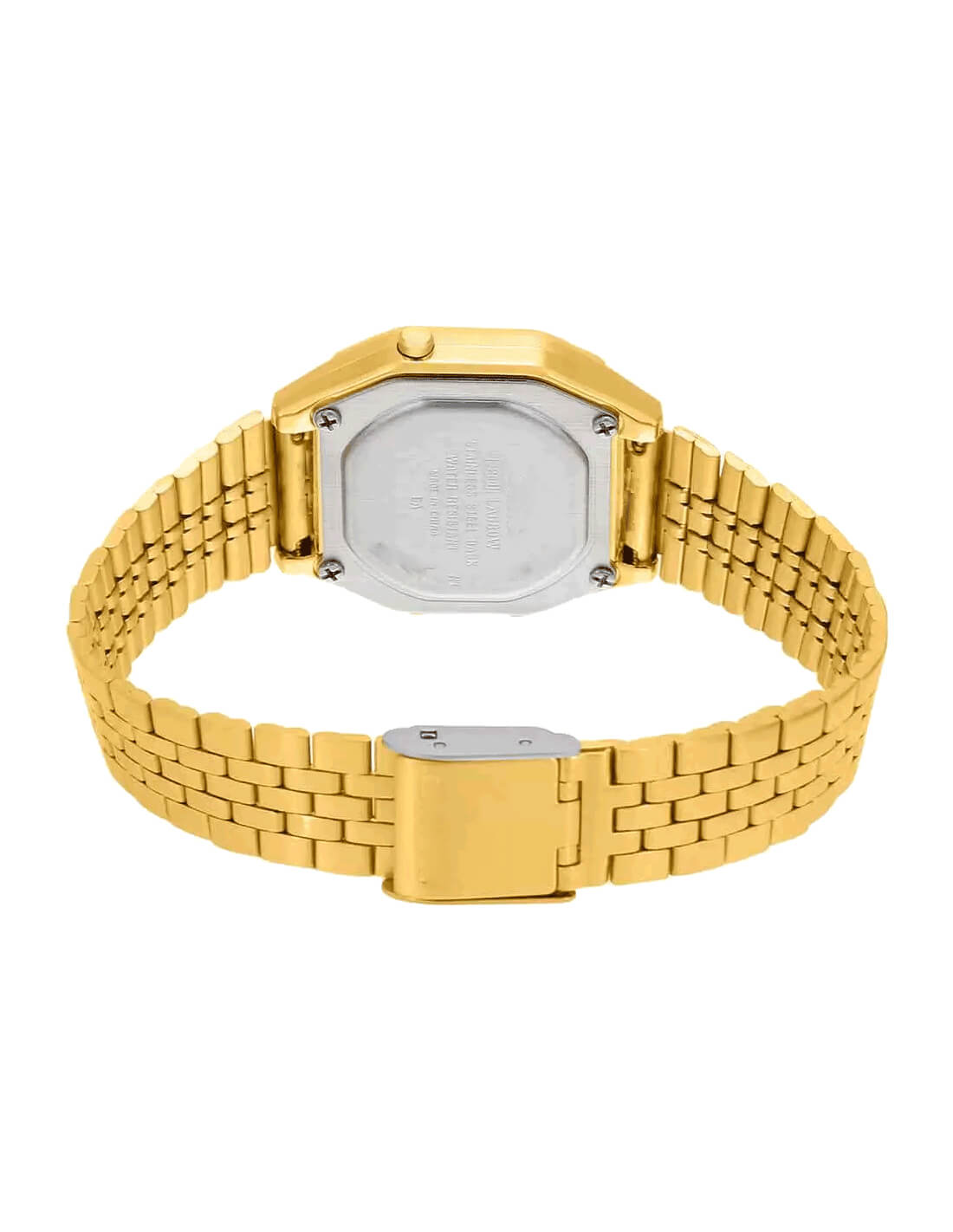 Wisewear -  digital watch with a metal strap (Gold) For Men And Women