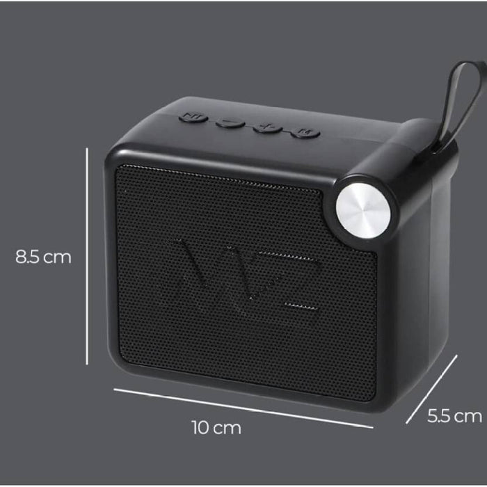 MZ406 Bluetooth speakers: 56 W Bluetooth speaker (black, 2.1 channel) compatible with FM radio and all smartphones (red)