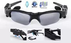 Tech Novo: Connectivity Sunglasses with Bluetooth Audio Player (Black Smart Glasses)