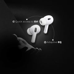 Rexpod 2nd Gen comes with a wireless charging case, an iOS and Android compatible charging cable, and active noise cancellation