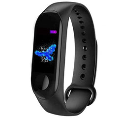 Wise wear-Heart rate and activity tracking are included in the Exxelo M3 smart band fitness tracker. Waterproof LED Touchscreen Body Heart Rate Monitor with 3-Year Warranty
