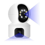 SROPX Wireless CCTV WiFi PTZ Camera V380 | 360° Rotation & Night Vision Security Camera  (128 GB, 2 Channel)