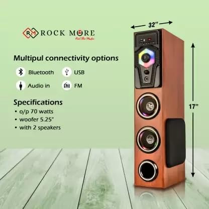 CORE-TURBO POWERFULL BASS BLUETOOTH SPEAKER 🔊 [ 120 W RMS & 10000W PMPO ] WITH 1+1 TWS AVAILABLE _₹3799