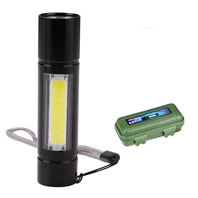 USB-Powered Magnifying LED Light Torch