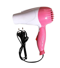 Tech novo - Hair Dryer, 1000 Watt Electric Foldable Hair Dryer with Two Speed Control for Men and Women