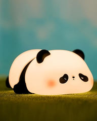 SKYTONE Cute Panda Night Light for Kids,Nursery Silicone Night Light,
