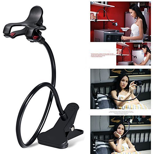 Mobliq - Flexible Car/Mobile Holder Stand for all Android Smartphones (Black)