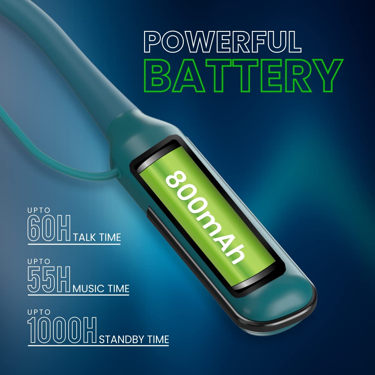 NECKBAND WIRELESS BLUETOOTH EARPHONE