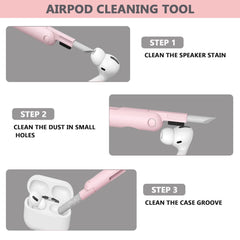 Multipurpose Electronic Cleaning Kit for Keyboards, Laptops, Phones, and Earphones