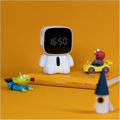 Cute Emotions Astronaut Digital LED Alarm Clock