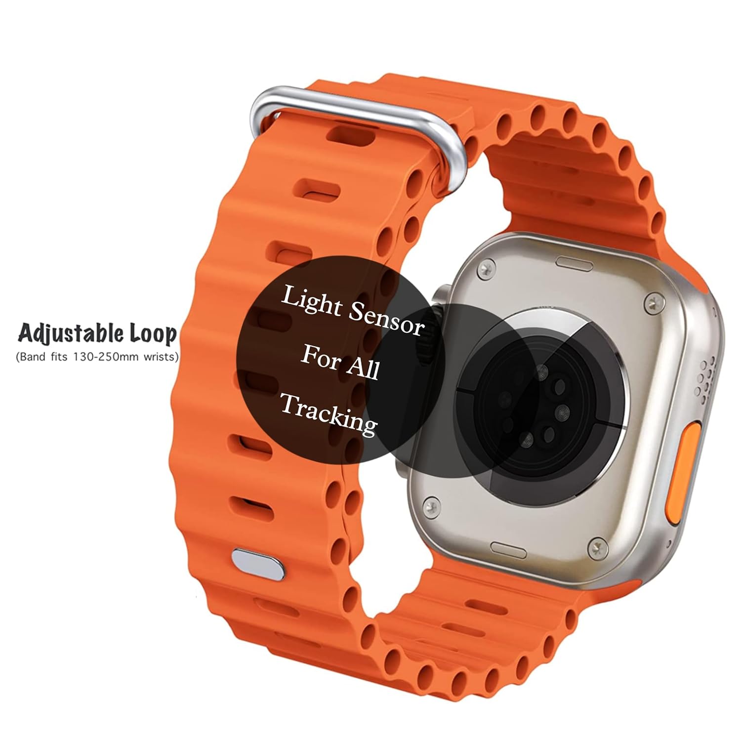 T10 Ultra Smart Watch with Beautiful Strap, Bluetooth Calling Smart Watch, 1.99" Touch Display with Fitness & Outdoor, Health & Medical Tracker, 8 Unique UI Interactions