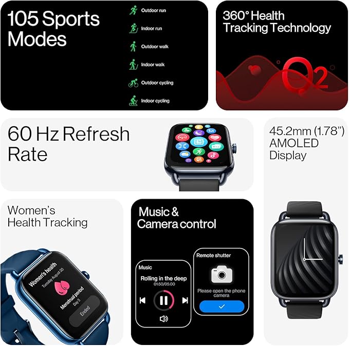 OnePlus Nord Watch -  with 1.78” AMOLED Display