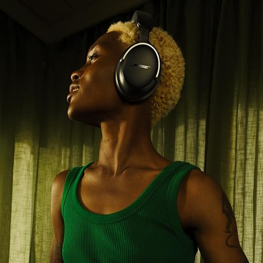 Bose QuietComfort Ultra Wireless Headphones with Spatial Audio and Noise Cancellation Over Ear